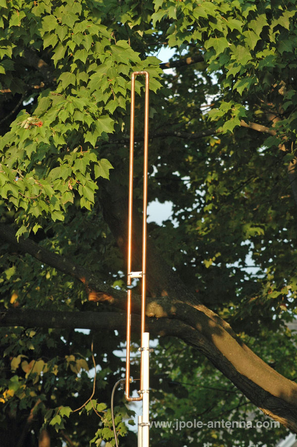 KB9VBR 2 meter Slim Jim J-Pole amateur radio Antenna