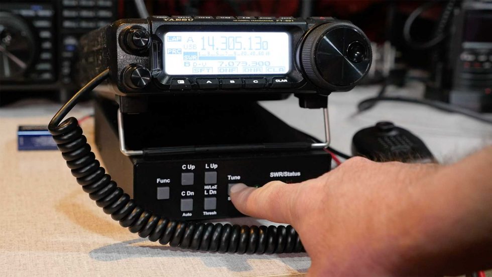 How to use an automatic antenna tuner with a Yaesu FT891 (LDG Z11 Pro