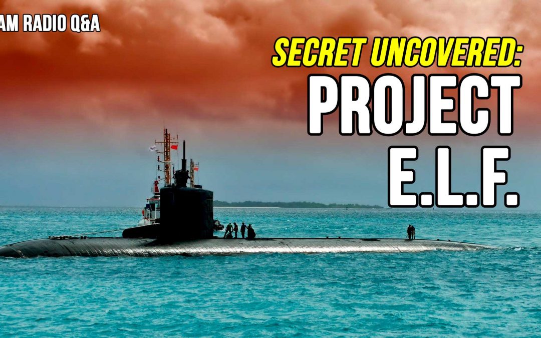 Project E.L.F. – The history of communicating with submarines underwater