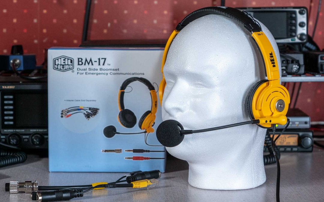 Best Ham Radio Headset? Heil BM-17 Dual Side Boomset Review