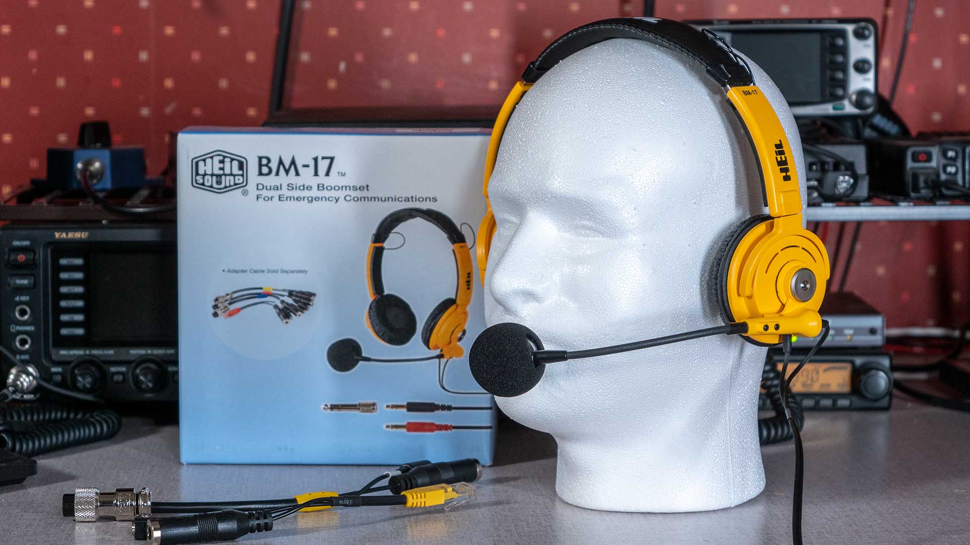 Best Ham Radio Headset? Heil BM17 Dual Side Boomset Review KB9VBR