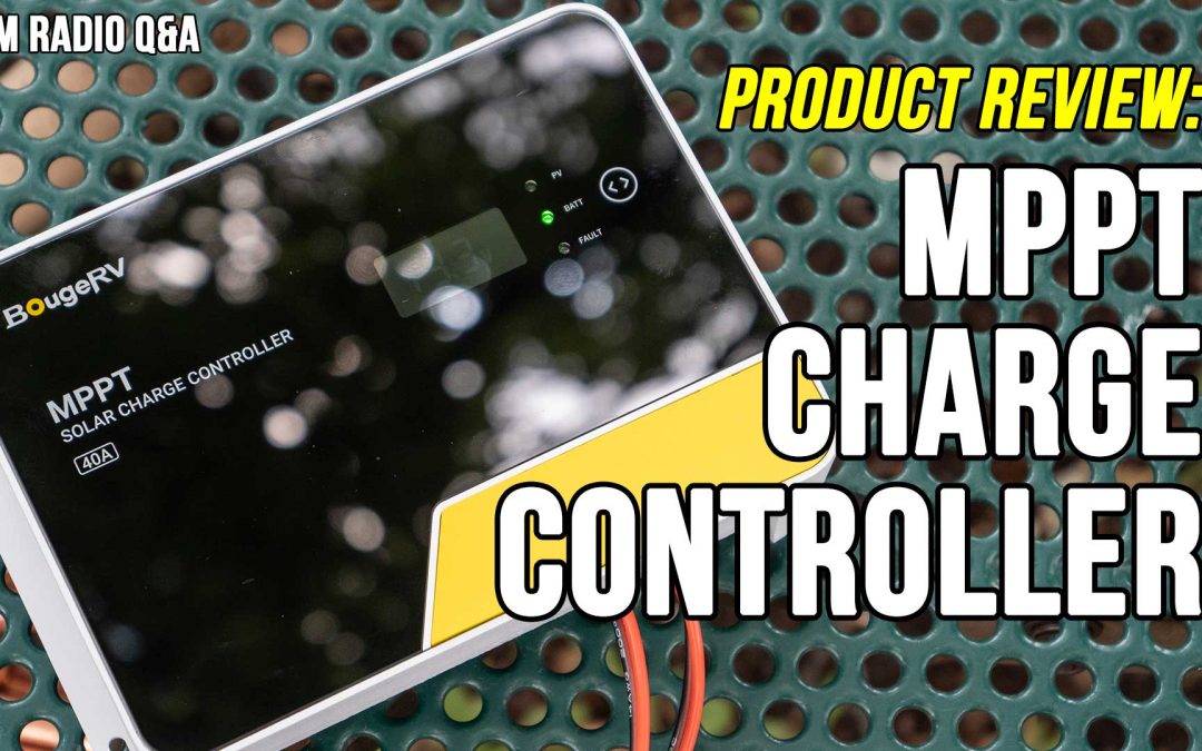 BougeRV 40amp MPPT Solar Charge Controller Product Review