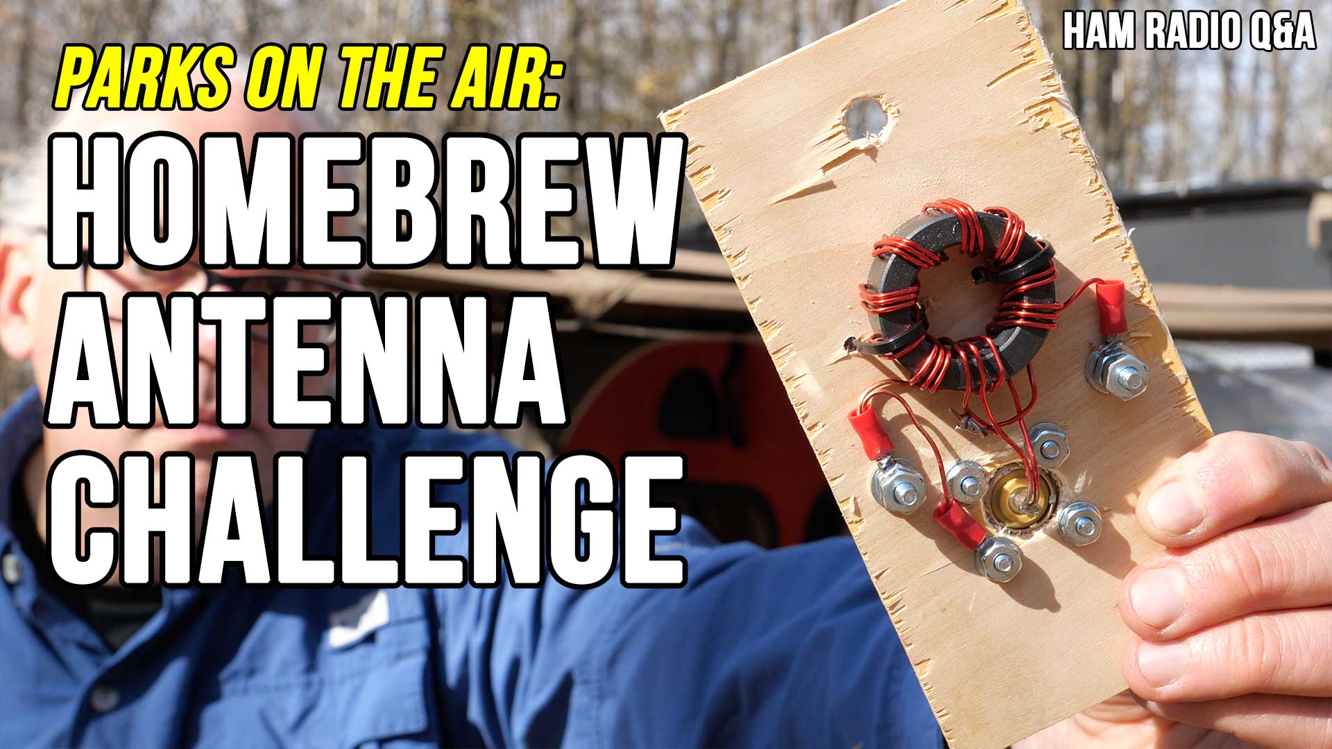 Amazing! We built antennas out of random wire and put them on the air