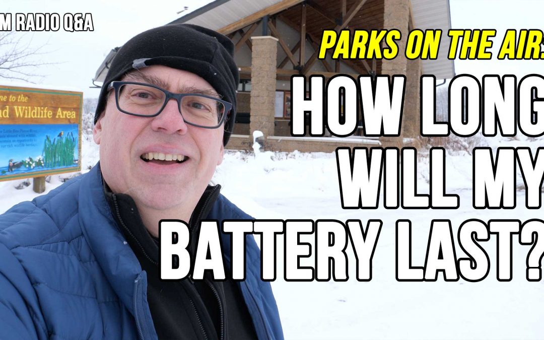 How long will my battery last? Mead Wildlife Area, WI POTA