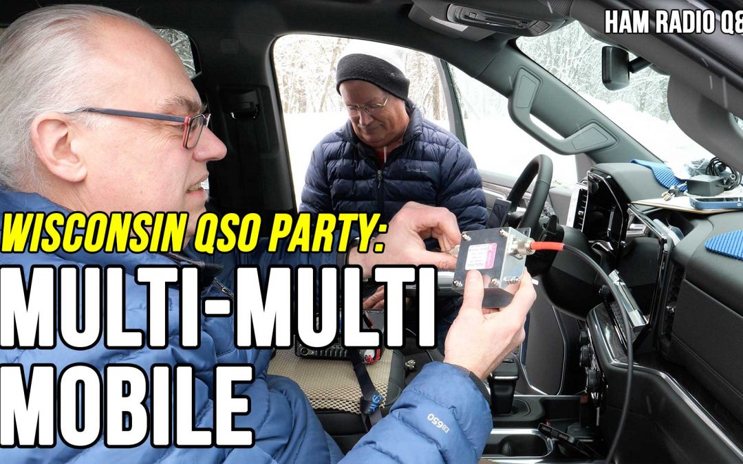 Are we crazy? Winter storm mobile in the Wisconsin QSO Party