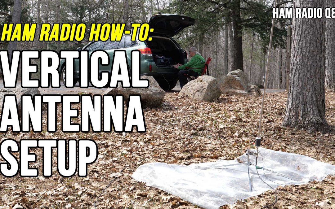 Vertical antenna step by step – You’ll be surprised how easy it is