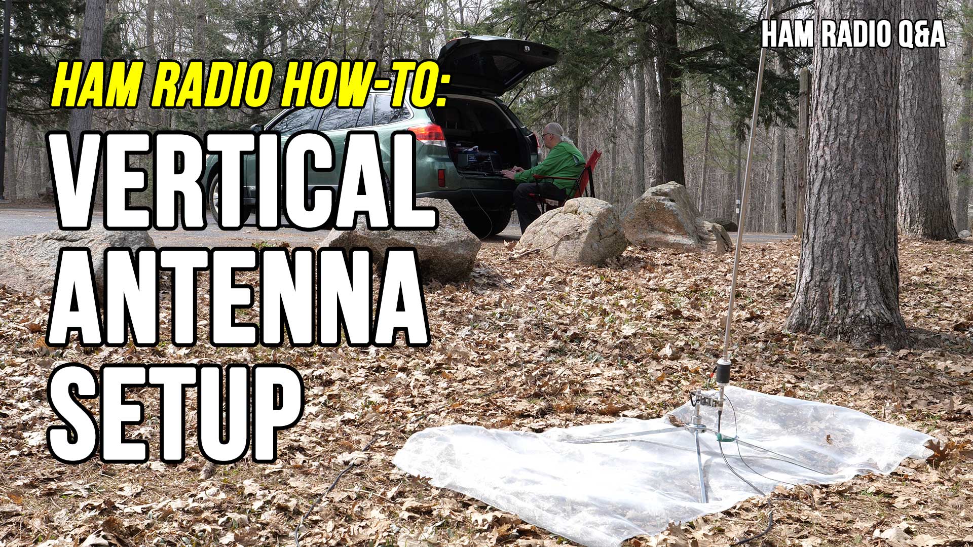 Vertical antenna step by step You'll be surprised how easy it is KB9VBR Antennas