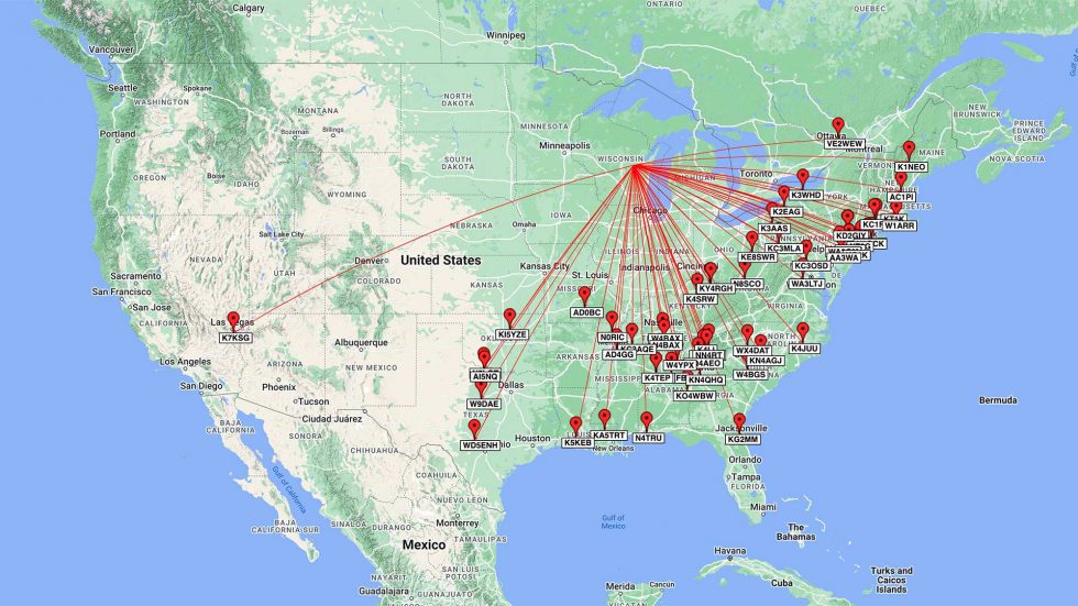 Activation Log Hortonville Bog KB9VBR Antennas